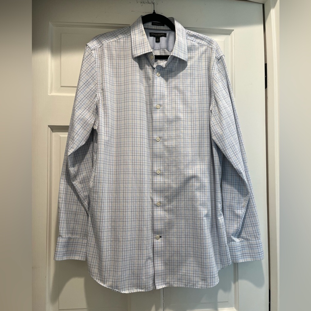 Men’s Banana Republic Camden Fit Dress Shirt. Size L.